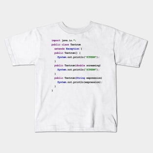 Java Code New Baby Kids T-Shirt